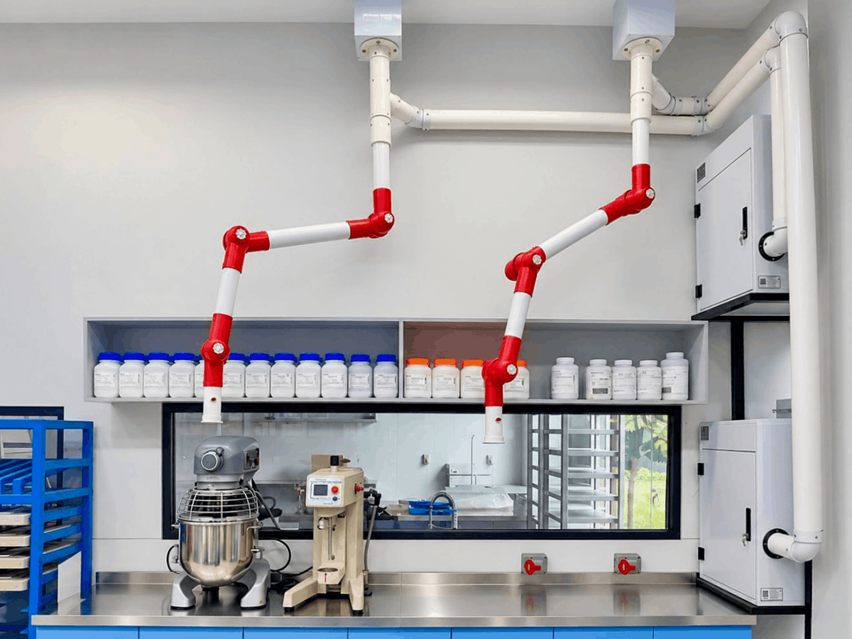 Laboratorium quality control Wacker